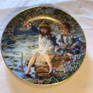 Patience By Sandra Kuck First Issue in Hearts Flowers #1313B Limited Edition EUC